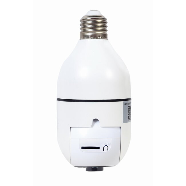 Slimme wifi camera, 1080p, draaibaar, E27