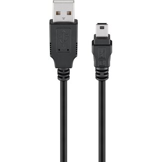 Goobay Goobay USB 2.0 Hi-Speed Cable, black 1.8 m