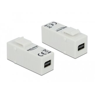 DeLOCK Delock Keystone Module mini DisplayPort female > mini DisplayPort female