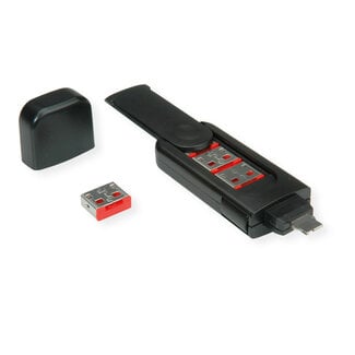 Roline ROLINE USB Type A Port Blocker, 4x slot en 1x sleutel