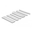 Delock Heat shrink tube assortment box, shrinkage ratio 4:1 single wall and dual wall with inside adhesive, transparent 100 pieces