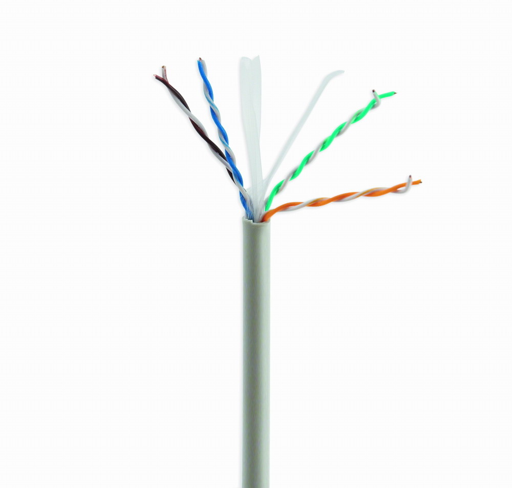 CAT6 UTP LAN-kabel (premium CCA) stug, 305 meter