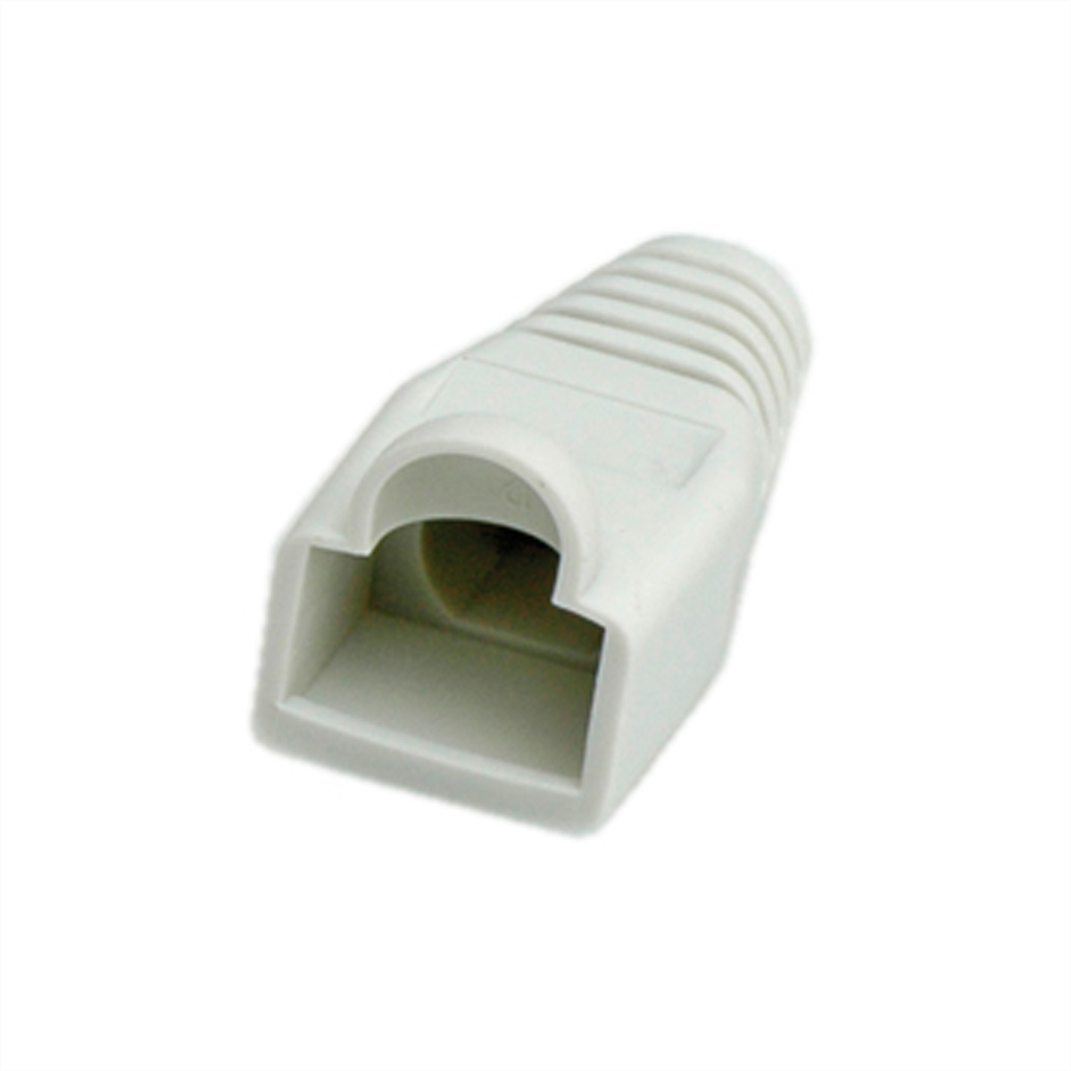 Roline ROLINE Tulle voor RJ45, grijs 10 stuks. Aansluiting(en): RJ-45. Maat: 5,8 mm (0.228"). Aantal per verpakking: 10 stuk(s)"