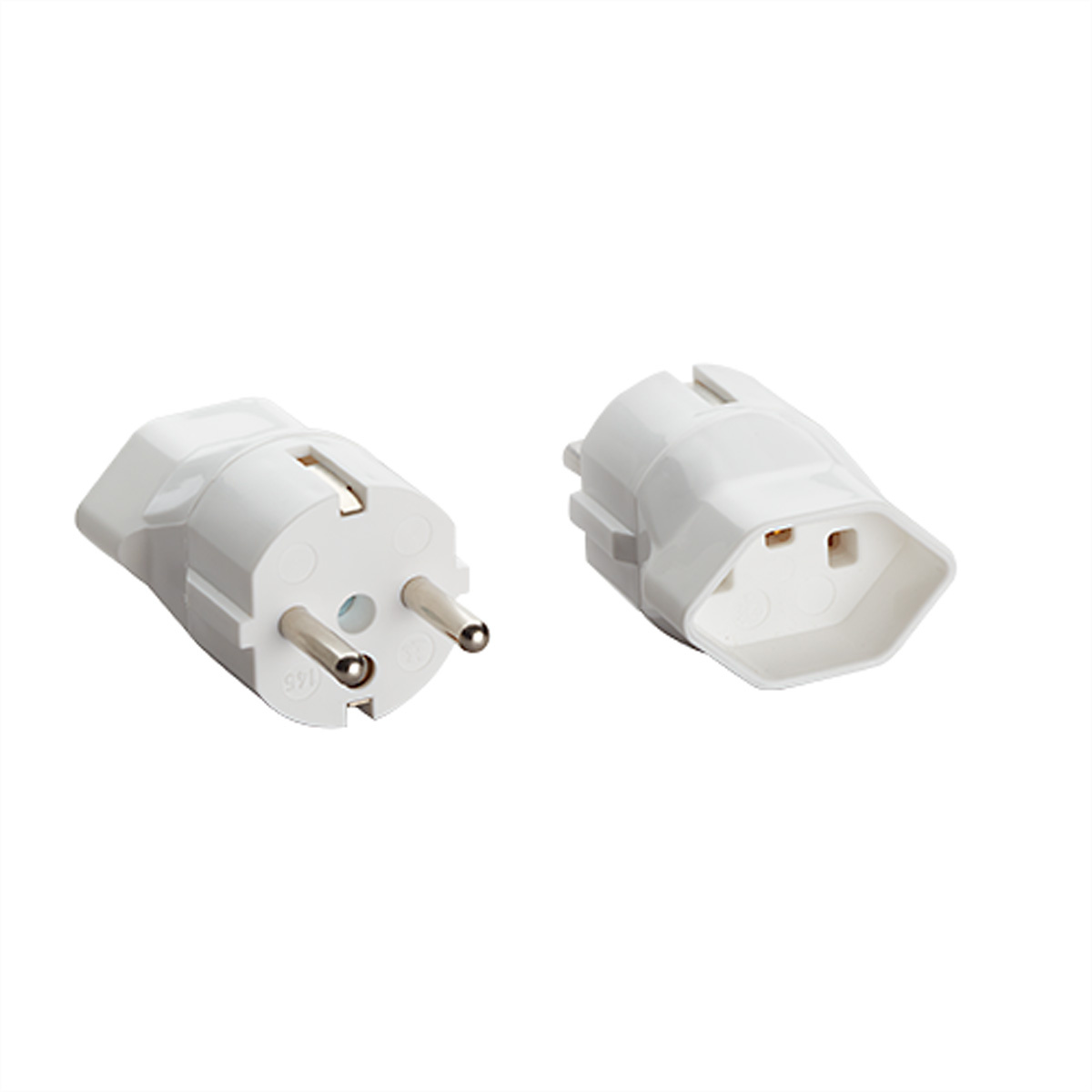 921.012 - Travel adaptor single white 921.012