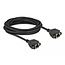 Delock Network Extension Cable S/FTP RJ45 jack to RJ45 jack Cat.6A 5 m black