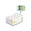 Delock Optical Fiber Connection Box for DIN rail with splice holder and 4 x SC Simplex coupler