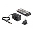Delock HDMI Matrix Switch 4 x HDMI in to 2 x HDMI out 4K 60 Hz with Audio Extractor