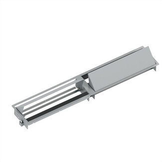 Bachmann BACHMANN CONI DUO inbouwframe 2 x groot, grijs