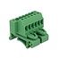 Delock Terminal block set for DIN rail 6 pin with screw lock