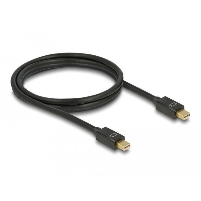 Delock Cable Mini DisplayPort 1.2 male > Mini DisplayPort male 4K 60 Hz 1.5 m