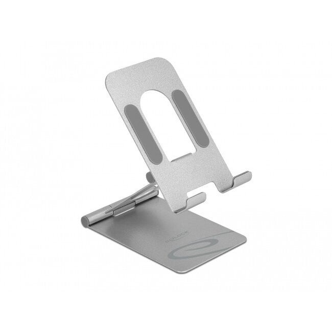 Delock Smartphone Stand Holder adjustable aluminium (122 g)