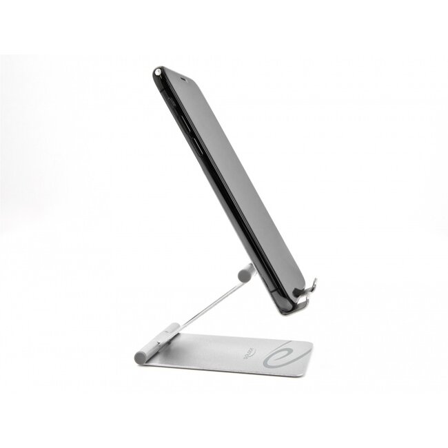 Delock Smartphone Stand Holder adjustable aluminium (122 g)