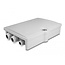 Delock Fiber Optic Distribution Box for indoor and outdoor IP55 waterproof lockable 6 port grey
