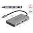 Delock USB Type-C™ Docking Station 4K - Dual HDMI MST / USB 3.2 / SD / LAN / PD 3.0