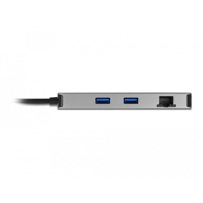 Delock USB Type-C™ Docking Station 4K - Dual HDMI MST / USB 3.2 / SD / LAN / PD 3.0