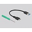 Delock External Enclosure SuperSpeed USB for mSATA SSD