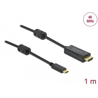 DeLOCK Delock Active USB Type-C™ to HDMI Cable (DP Alt Mode) 4K 60 Hz 1 m