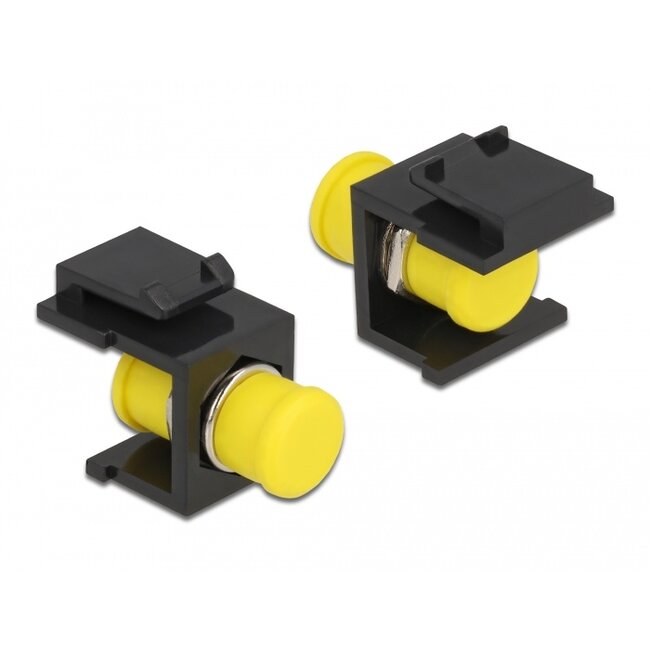 Delock Keystone Module FC Simplex female > female black