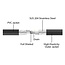 Delock RJ45 Network Cable Cat.6A U/FTP ultra flexible with inner metal jacket 10 m black