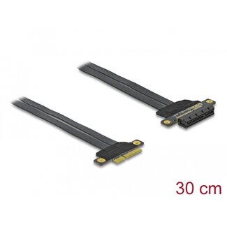 DeLOCK Delock Riser Card PCI Express x4 to x4 with flexible cable 30 cm