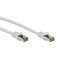 Goobay GHMT-certified CAT 8.1 S/FTP Patch Cord, AWG 26, white 3 m