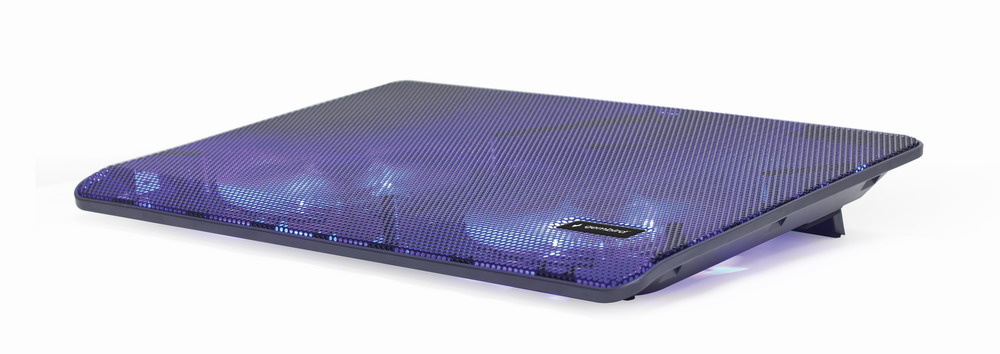 GEMBIRD Notebook-Kühlstativ Höhenverstellbar bis 15,6"" LED