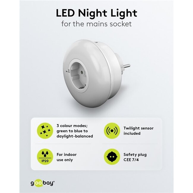 Goobay Plug-in LED Night Light