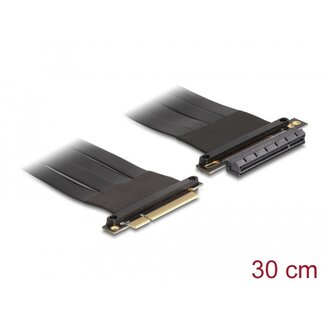 DeLOCK Delock Riser Card PCI Express x8 male to x8 slot with cable 30 cm