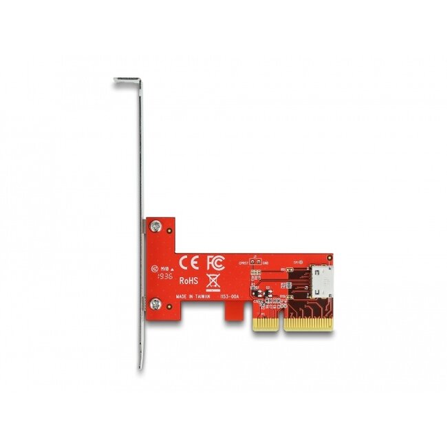Delock PCI Express x4 Card to 1 x internal OCuLink SFF-8612 - Low Profile Form Factor