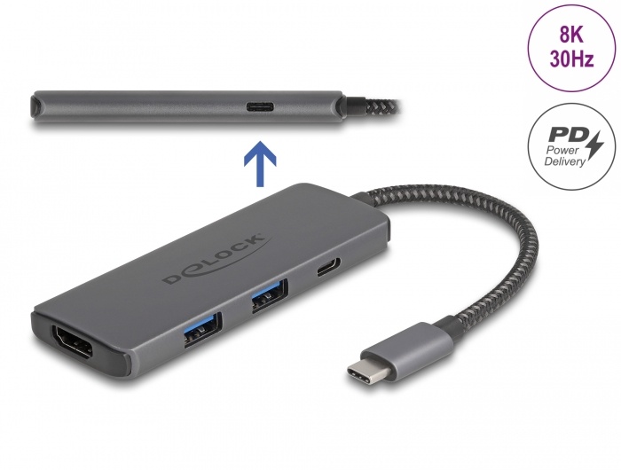 DeLOCK Delock USB Type-C? Docking Station 8K