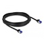 Delock RJ45 Network Cable Cat.6A S/FTP Slim 5 m black