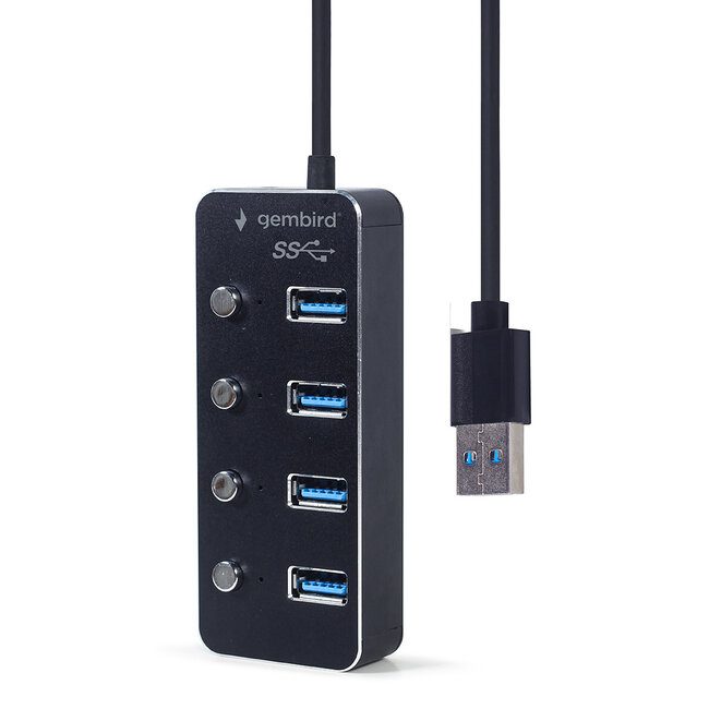 4 poorts USB 3.1 (Gen 1) hub met voeding