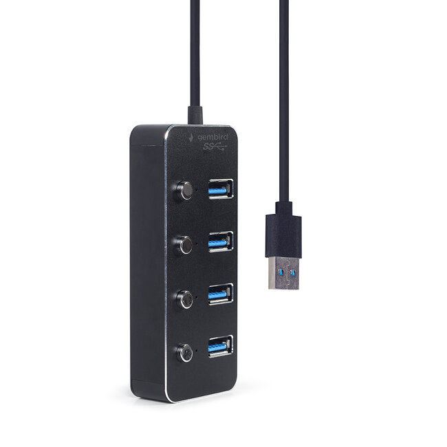 4 poorts USB 3.1 (Gen 1) hub met voeding