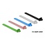 Delock Silicone Cable Ties reusable 10 pieces assorted colors