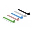 Delock Silicone Cable Ties reusable 10 pieces assorted colors