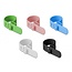 Delock Silicone Cable Ties reusable 10 pieces assorted colors