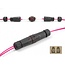 Delock Optical Fiber Cable Connector LC Duplex female to LC Duplex female OM1/OM2 waterproof