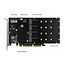 Delock PCI Express x8 / x16 Card to 4 x internal NVMe M.2 Key M