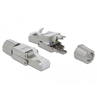 DeLOCK Delock RJ45 plug Cat.6A STP toolfree