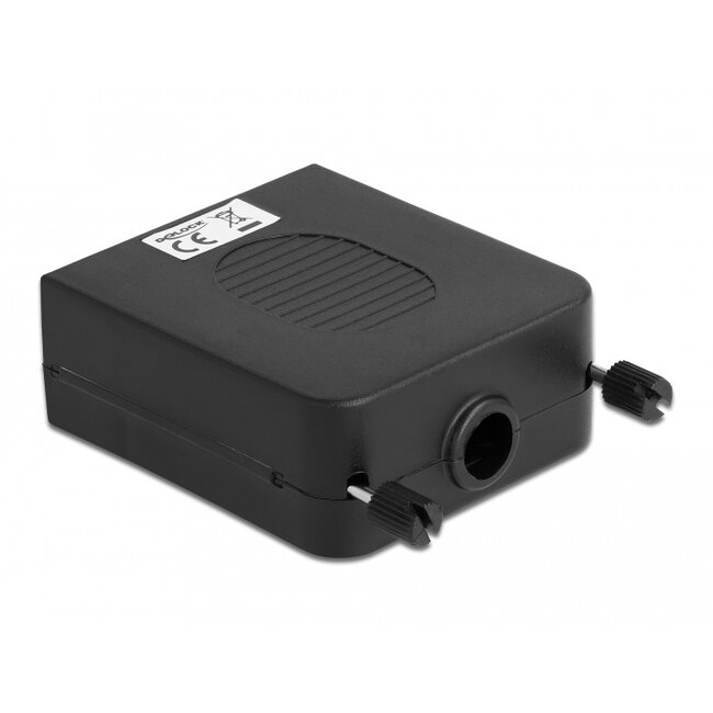 Delock D-Sub25 female to Terminal Block with Enclosure