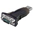 Goobay USB Serial RS232 Converter Mini, Transparent 1.5 m