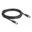 Delock M8 3 pin Cable A-coded male to female PUR (TPU) 3 m