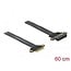 Delock Riser Card PCI Express x4 to x4 with flexible cable 60 cm