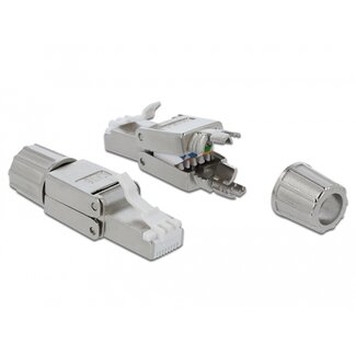 DeLOCK Delock RJ45 plug Cat.6 STP toolfree