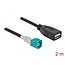 Delock Cable HSD Z male to USB 2.0 Type-A female 2 m