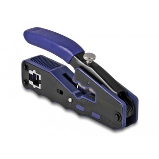 DeLOCK Delock Crimping tool for 8P / RJ45 modular plugs with cutter and stripper (Easy-Connect)