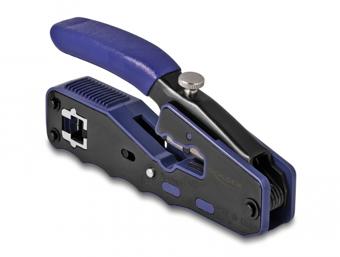 Delock Crimping tool for 8P / RJ45 modular plugs with cutter and stripper (Easy-Connect) |