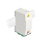 Delock Optical Fiber Connection Box for DIN rail with splice holder and 4 x LC Duplex coupler