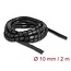 Delock Spiral Hose flexible 2 m x 10 mm black