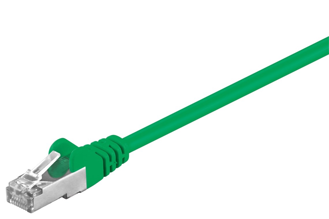 CAT 5e patchcable SF/UTP green